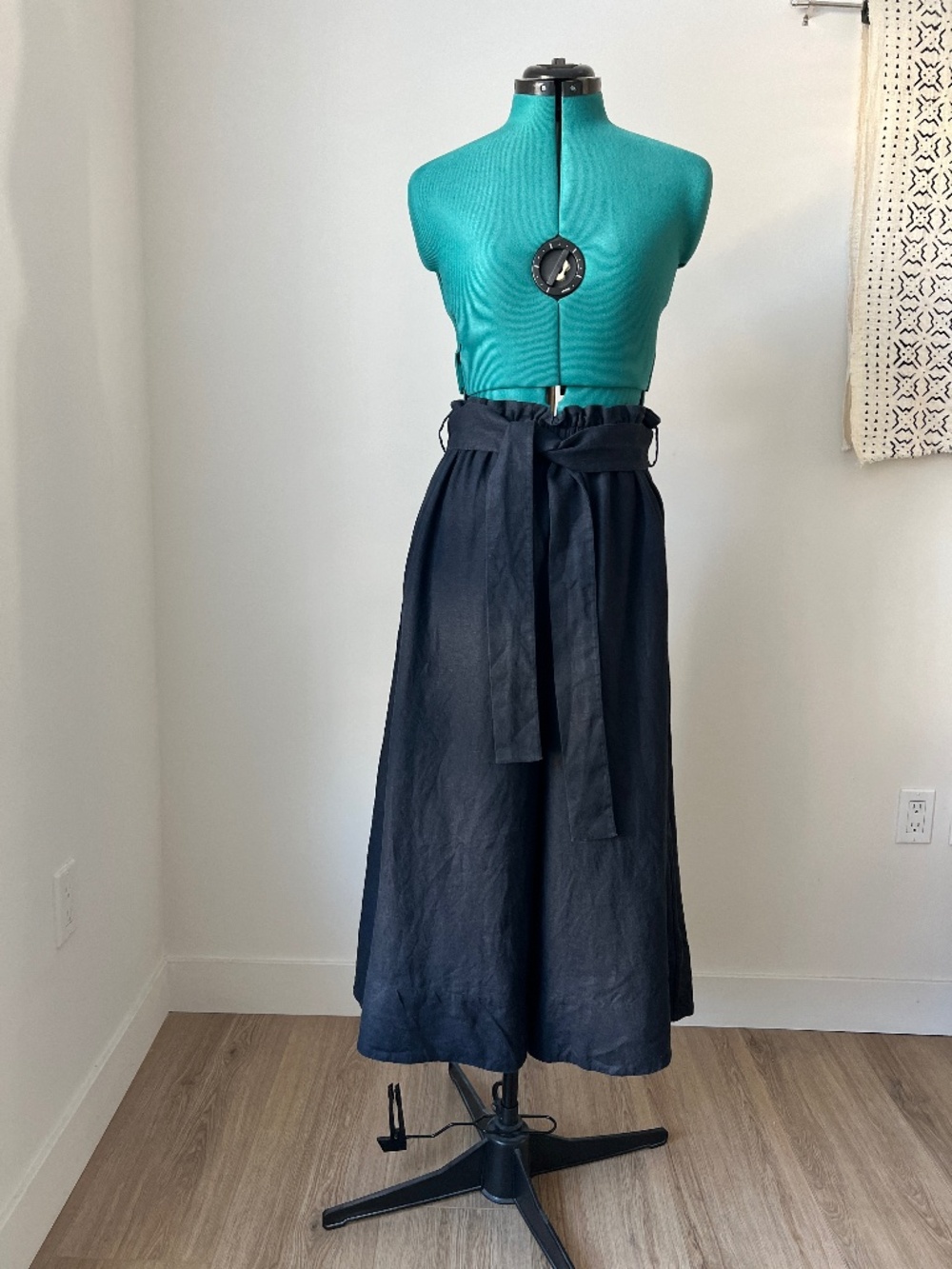 Cos Wide-Legged Linen Trousers, US size 8